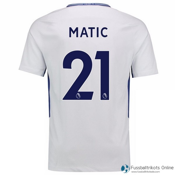 Chelsea Trikot Auswarts Matic 2017-18 Fussballtrikots Günstig